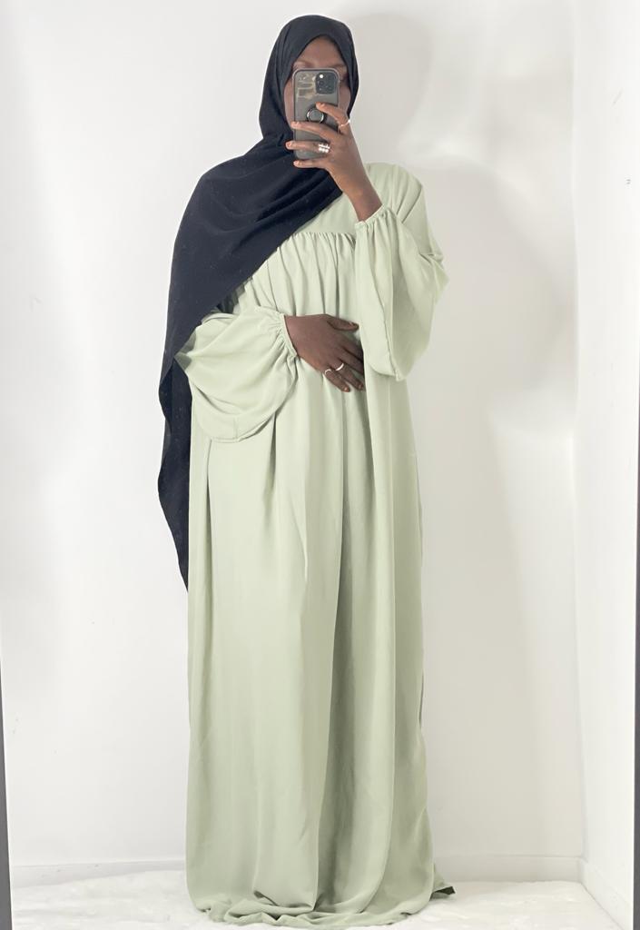 Abaya longue soie de medine