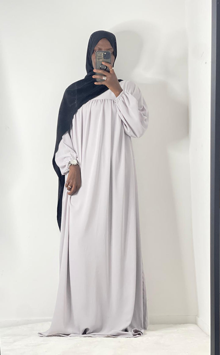 Abaya longue soie de medine
