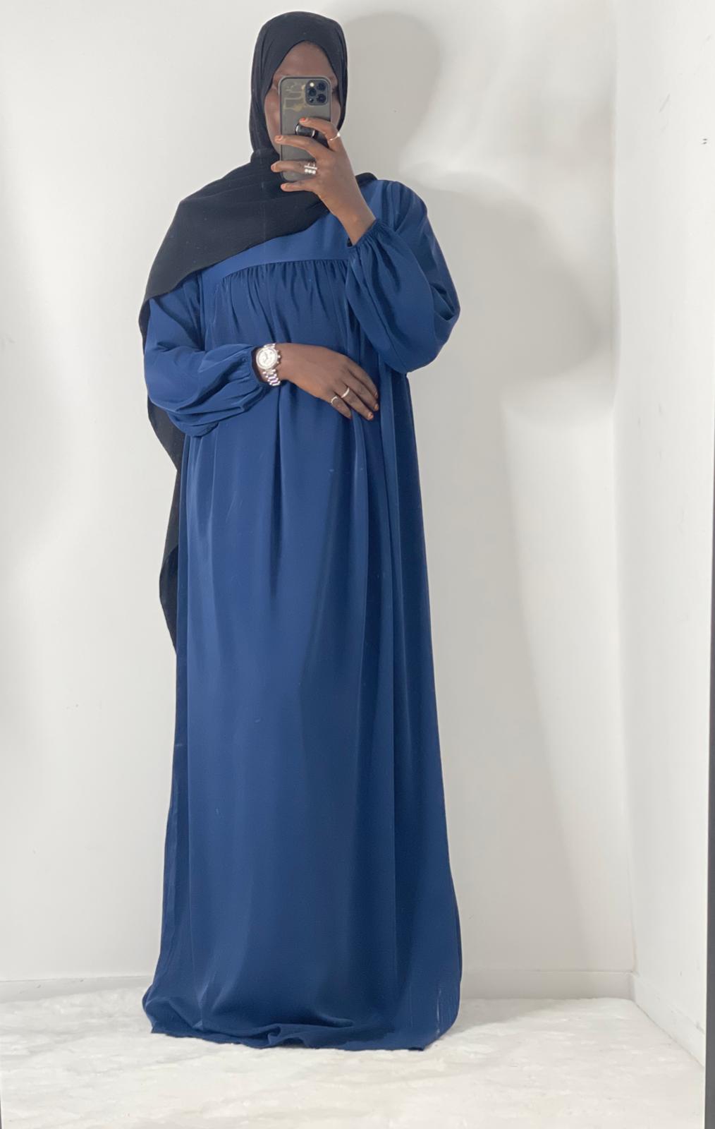 Abaya longue soie de medine