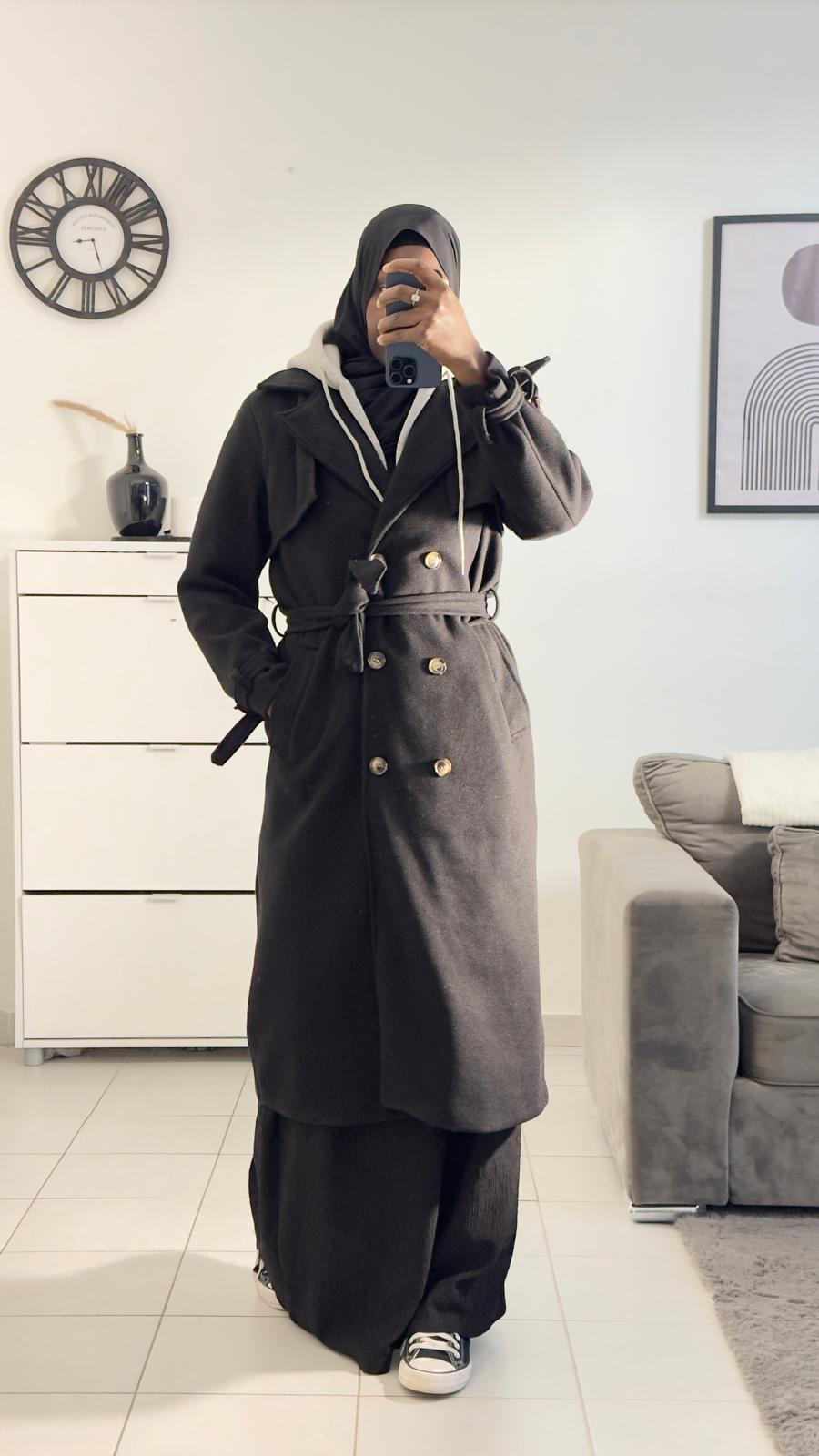 Aishatou Hooded Coat