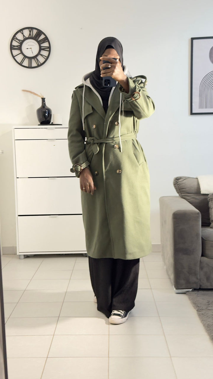 Aishatou Hooded Coat