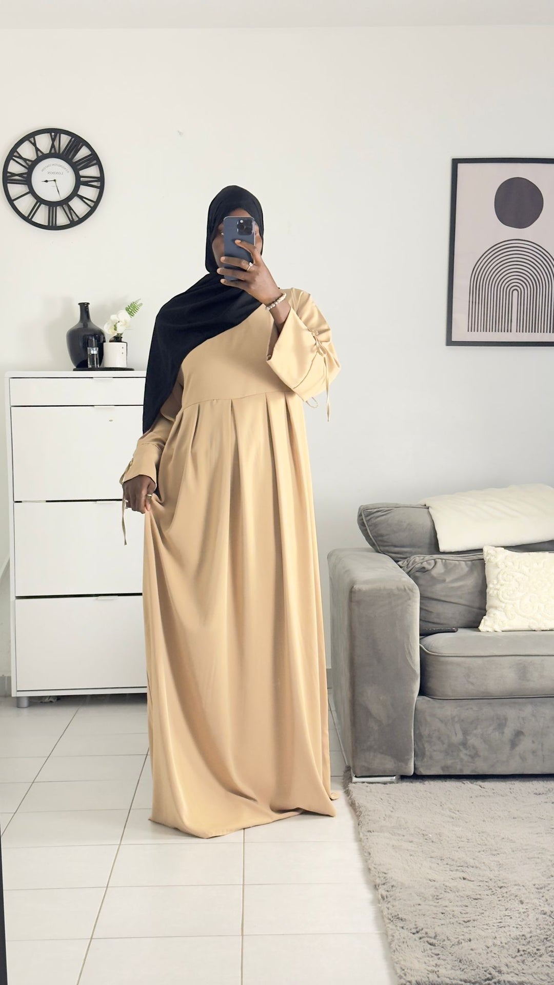 GROSSES HALIMA-KLEID