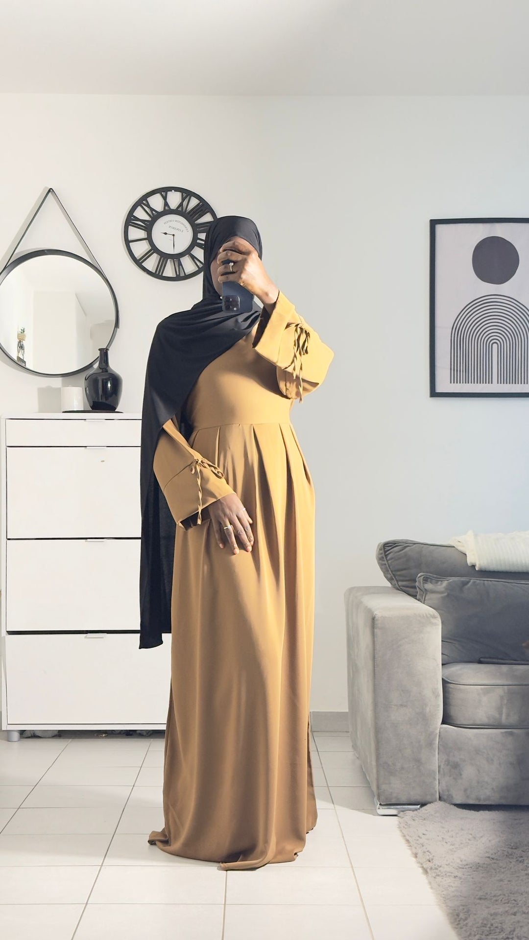 GROSSES HALIMA-KLEID