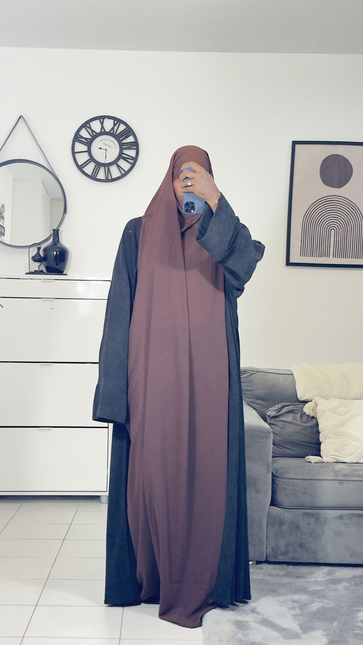 Jilbab 1 pièces maxi long