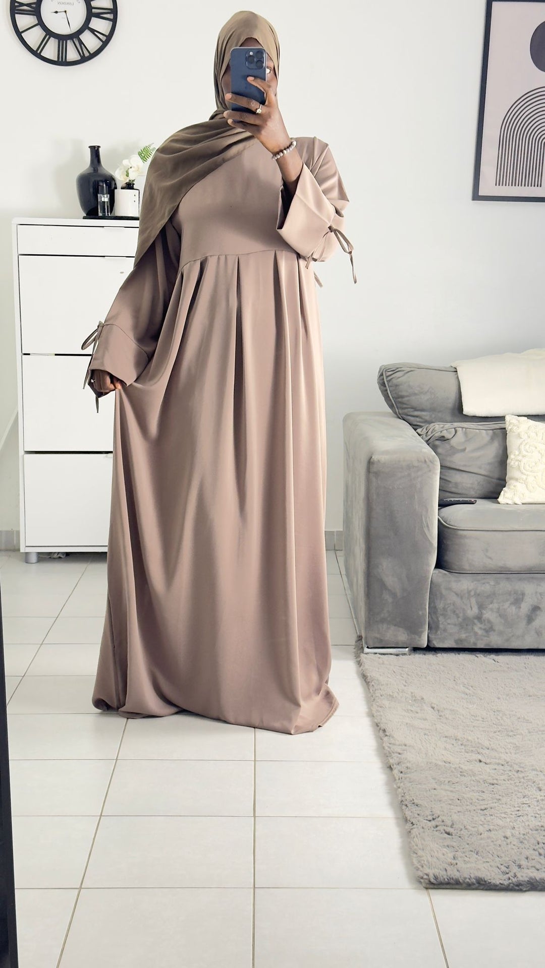 GROSSES HALIMA-KLEID