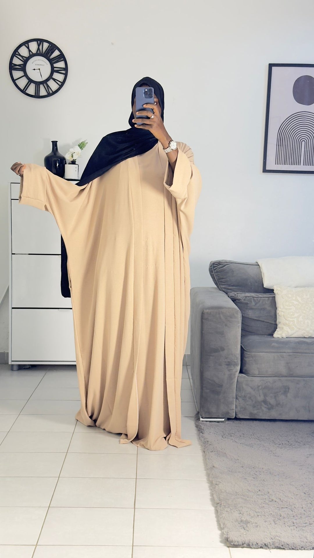 Abaya 2 pièces jazz Aissa