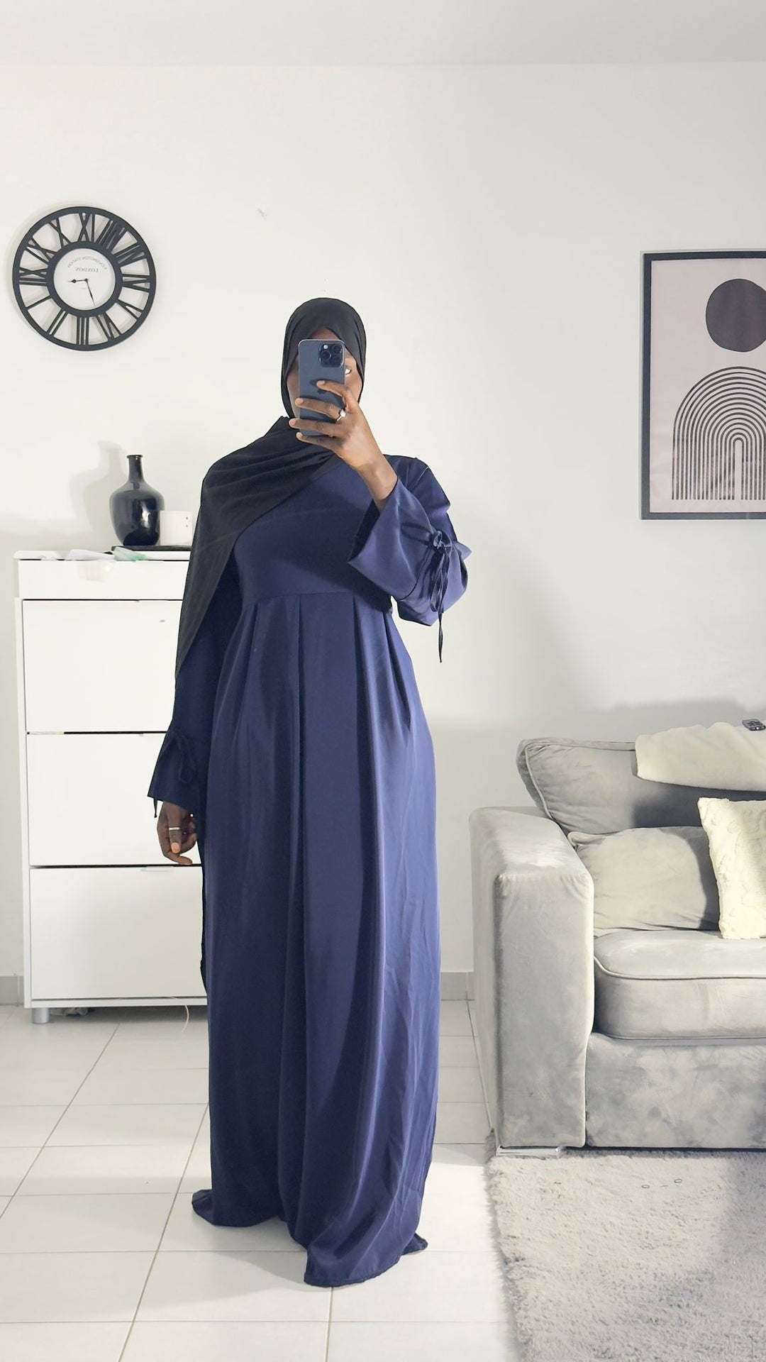 GROSSES HALIMA-KLEID