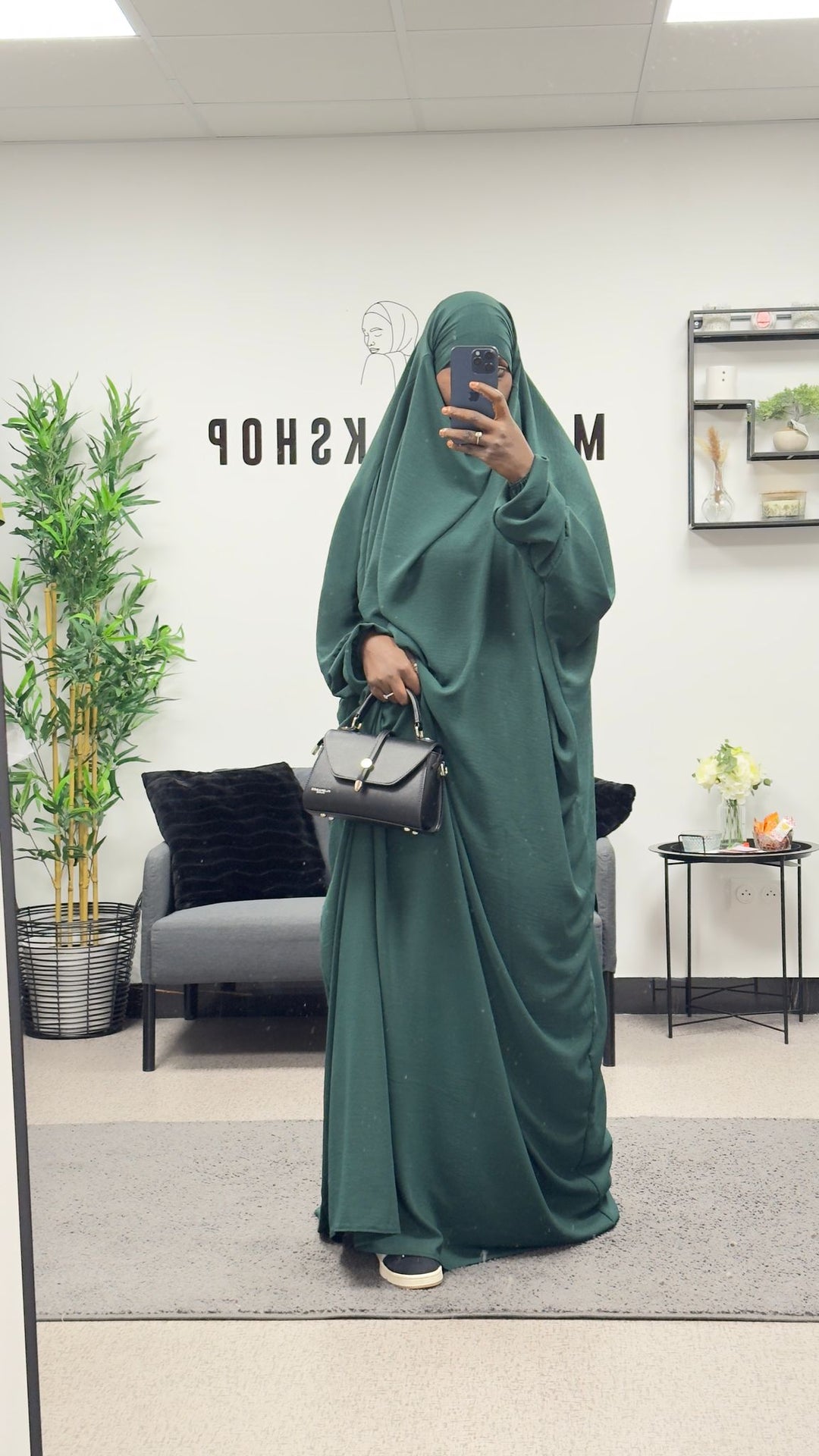 Jilbab 1 pièces maxi long