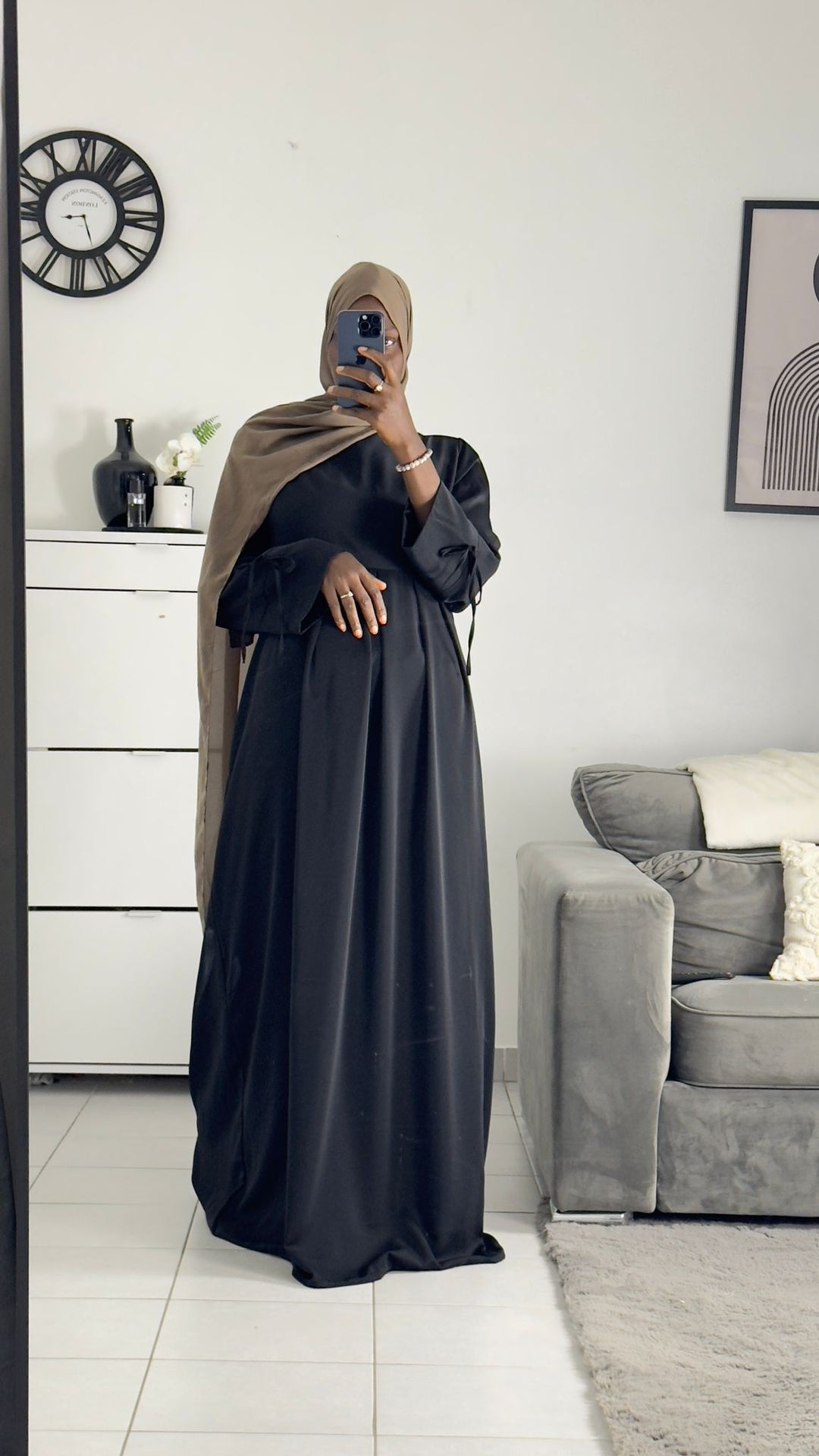 GROSSES HALIMA-KLEID