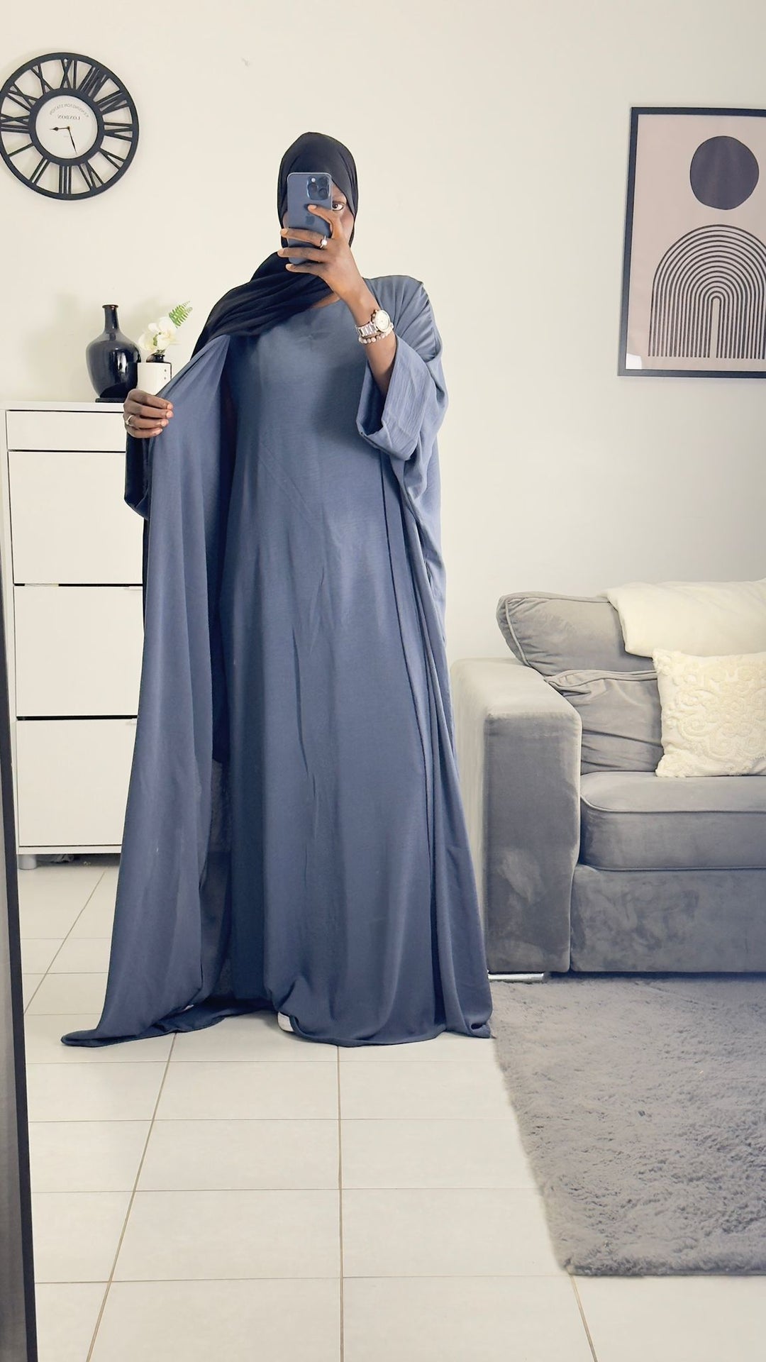 Abaya 2 pièces jazz Aissa